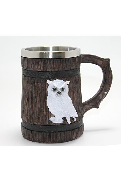 MericLine Harry Potter Hedwig Themed 3D Embossed Steel Mug