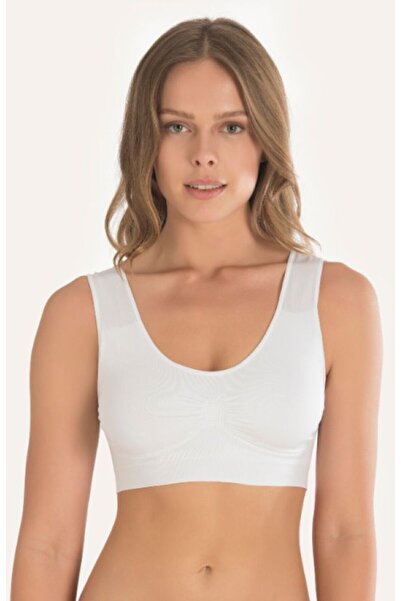 NBB Γυναικείο αθλητικό μπουστάκι με χωρίς ραφές κάλυψη και χοντρά λουράκια