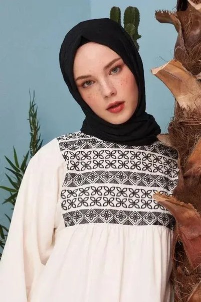 Madame Polo لورينا - - بامبو كراش - شال - أسود