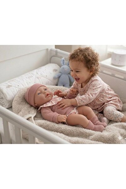 Tıfıl Toys Roza 40 cm Yenidoğan Bebek - Yumuşak Dokulu Uyku Arkadaşı ve Batta...