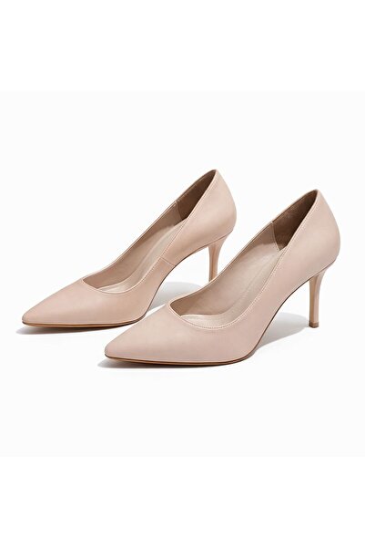 PATRON SHOES Genuine Leather Women's Stiletto 8 cm Stiletto Heel U Pointed To...