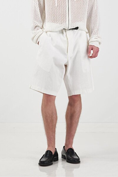 GIESTO Leather K Belt İ White Ke Linen Ort