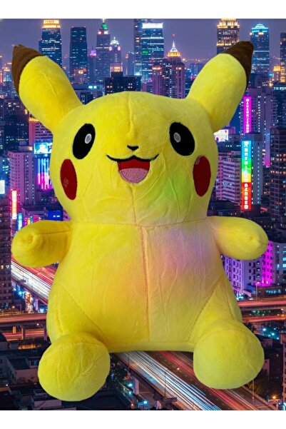 farddad لعبة بيكاتشو فلات وبري - لعبة ناعمة وبري للعب والنوم |   هدية