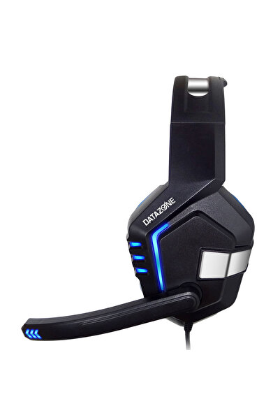 Datazone Gaming headphone with Mute on off Blue lights