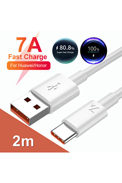 Choice 2m 7A 100W Super Fast Charging Type C Cable For Mate 50 60 P50 P60 HON...
