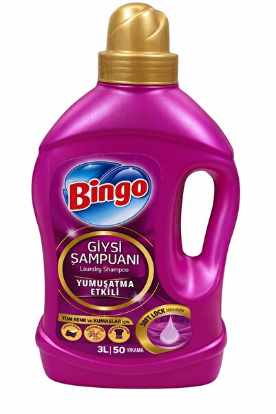 Bingo Giysi Şampuanı 3L Yumuşatma Etkili