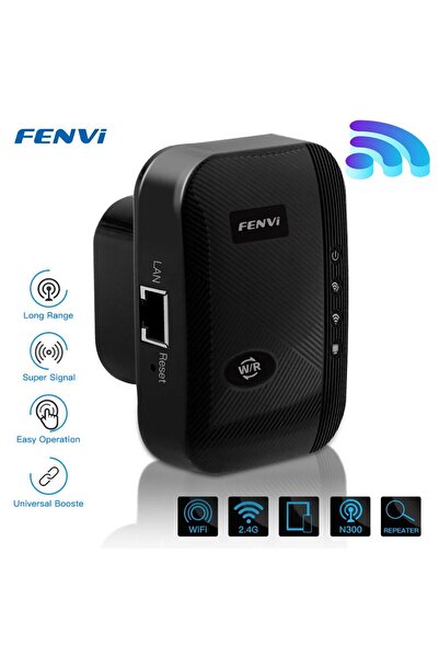 Choice US Plug FENVI 300Mbps WiFi Repeater Wireless Extender Amplifier Booste...