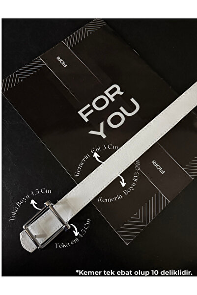 Fiori Kare Buckled Women's Belt I, Pants Belt I, Jacket Belt I, Dress Belt I