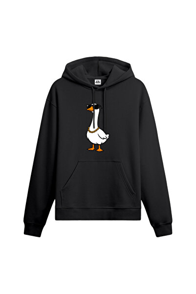 Hoodie oversize unisex gözlüklükaz