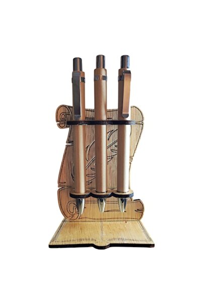 OEM Suport pentru pixuri din lemn cu pixuri incluse