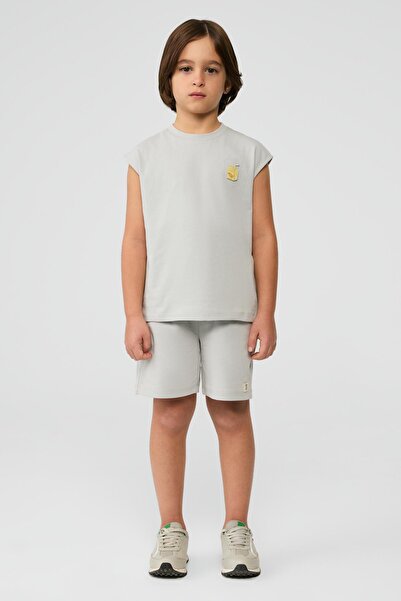 NBT BSC BG Store Αγορίστικο Γκρι Φανελάκι