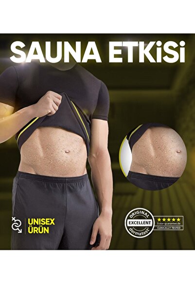 NORMBODY Thermal Corset Black Color Waist Belly Basen Corset That Helps in Sw...