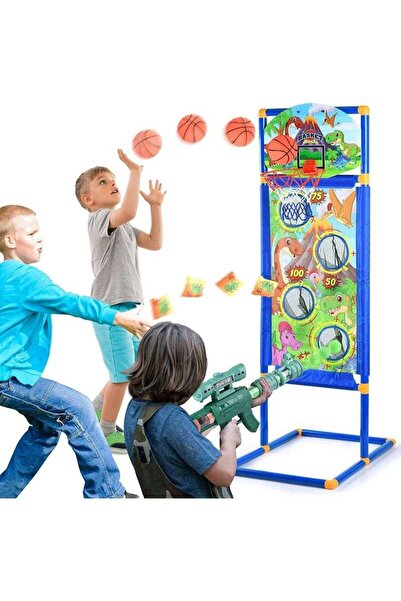 Arabest Shooting Game Toy，24 Foam Bullet Balls Popper, Birthday Gifts for Age...