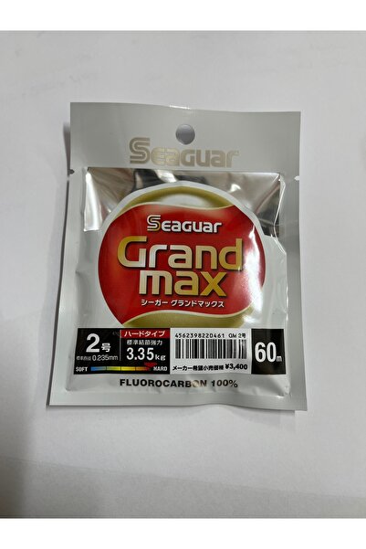 seaguar Grandmax Hard 100/100 0.235MM Flora Carbon Misina 60 Mt