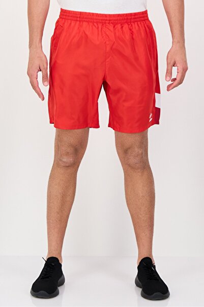 UMBRO Men Sportswear Fit Brand Logo Training Shorts, Red