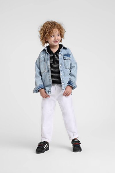 Escabel Boy's Denim Shirt 25242 Blue