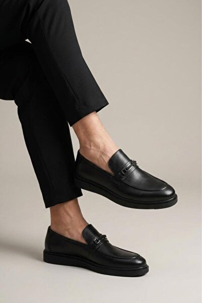 Papuçcity حذاء باشا 03414 للرجال حذاء بنعل أسيتات فينيل الإيثيلين جلد