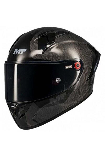 MT Kre+S Parlak Karbon Kapalı Kask-S