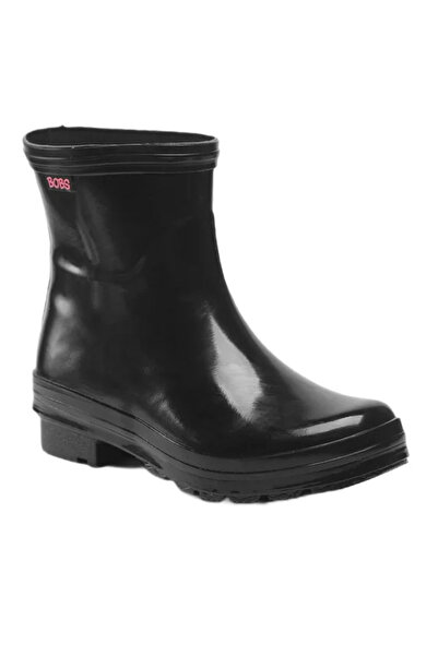 SKECHERS BOBS Neon Women’s Low Rain Boots, Black, EU 38