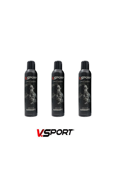 VSPORTS V.SPORT 3'Lü Green Gas 300 ml 150 PSI