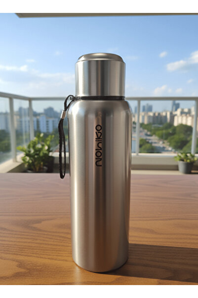 Nohiko Filtreli Çay Termosu 1500 ml Çelik Termos Bitki Çayı Termosu