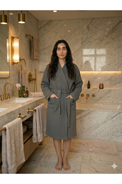 nf natural fabrica Design Cotton of Piqué Bathrobes (Summer-Winter)