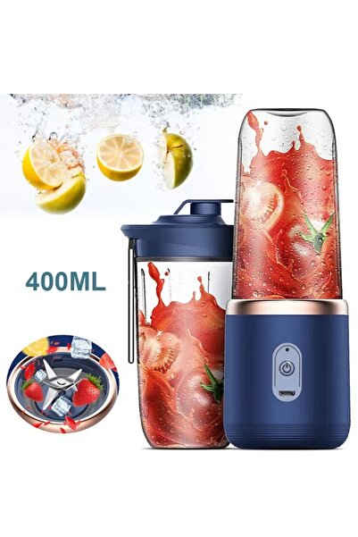 Generic Portable Blender Personal Juicer Cup 6-Blade USB Cordless Fruit Juice...