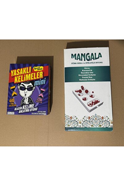 EA Oyuncak YASAKLI KELİMELER MİNİ + MANGALA 2 Lİ SET