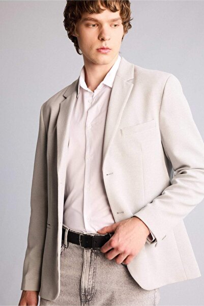 DeFacto Men's Rectangular Buckle Faux Leather Jean Belt I H6865Axns