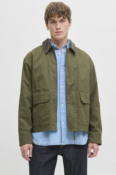Jack & Jones جاكيت جاك آند جونز كرايفر يوتيليتي للرجال 12284930 فورست نايت