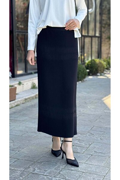 MissWhence Piliseli Fermuar Detaylı Etek 39921