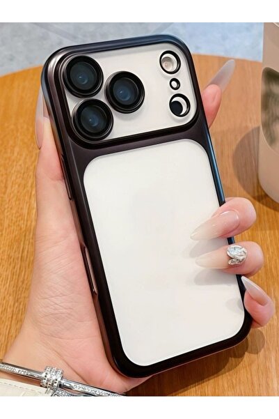 Dexmon iPhone 17 Pro Max Compatible Matte Transparent Camera Protected Silico...