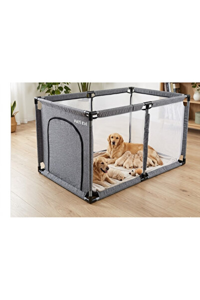Missidea Brave Pause Köpek ve Kedi Doğum Evi – Oyun ve Dinlenme Alanı 70x110 cm