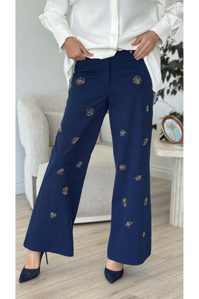 VUU Embroidered Bol D Denim Trousers 26Ss4047