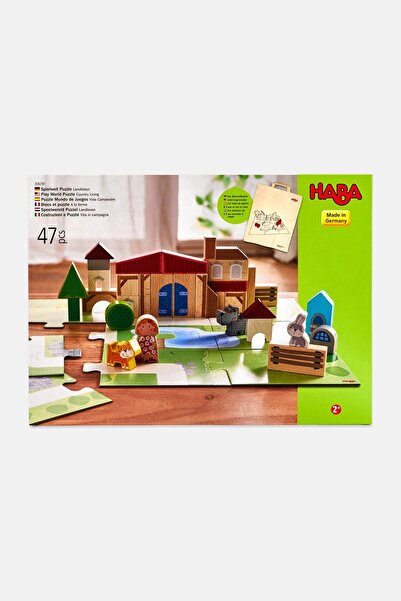 Haba 47 Pcs Play World Puzzle- City Living