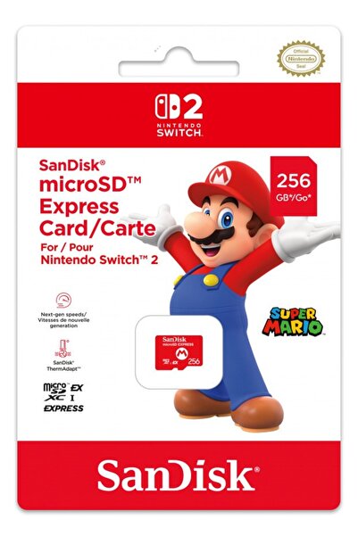 SanDisk Card de memorie microSDXC 256GB pentru conolă gaming