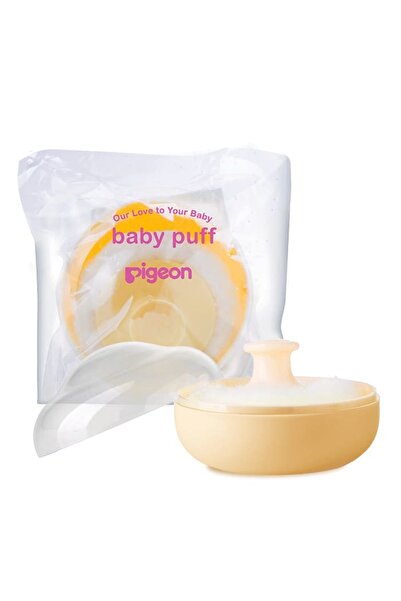 Pigeon POWDER PUFF WTH CASE YELLOW 261 (D)