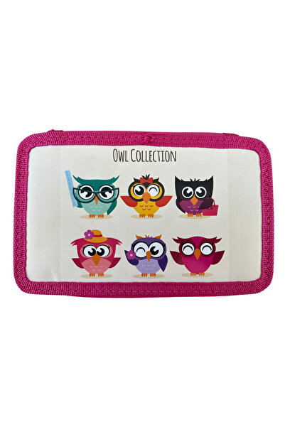 By TGA Pencil case equipped, 2 compartments, 20x12x6 cm Blue