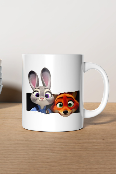 gavebutik زوتروبوليس ''نيك وجودي'' مطبوع كوب تحفيزي للهدايا يمكن غسله في الغس...