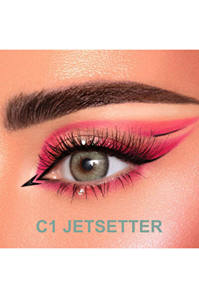 FLENTS EYECANDY C1 JET SETTER GOLD MARBLE 3-MO LENSE 2S