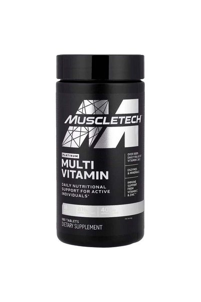 MUSCLETECH Platinum Sports Multivitamin 180 Tablets