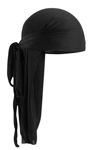 ESUSO Cotton Blend Fabric Durag Bandana with Long Tail