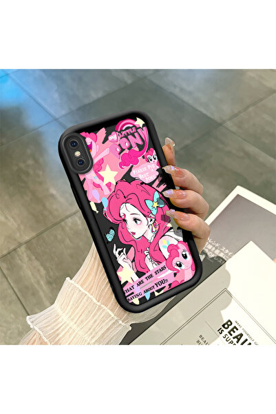 ucuc حافظة سيليكون سوداء متوافقة مع هاتف iPhone XS Max، مقاومة للصدمات مع حما...