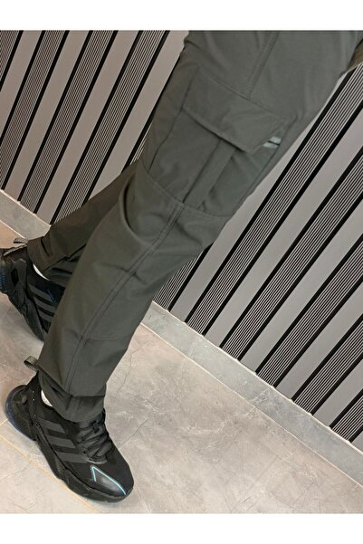 barozzi Erkek tactical outdoor kargo cepli haki pantolon su itici shotf shell...