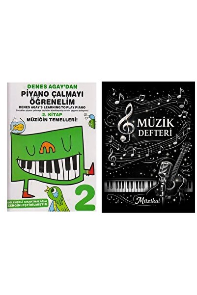 Müzikal Dükkan Denes Agay 2 Müzik Defteri Hediyeli