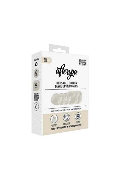 After AFTERSPA REUSABLE COTTON MAKE UP REMOVERS MULTIPACK