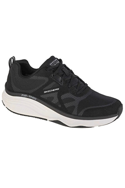 SKECHERS Sneakerși sport D'lux Fitness pentru bărbați Negru/Alb EU 45