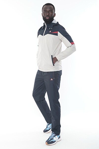 SOCCER Twill Penye Kumaş Erkek Spor Eşofman Takımı 4349T