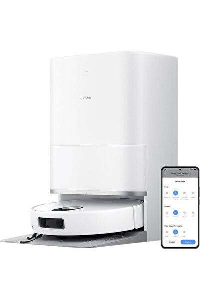 Genericc مكنسة شاومي الروبوتية 5 - قوة شفط 20000 باسكال، ورفع منخفض للأثاث ال...