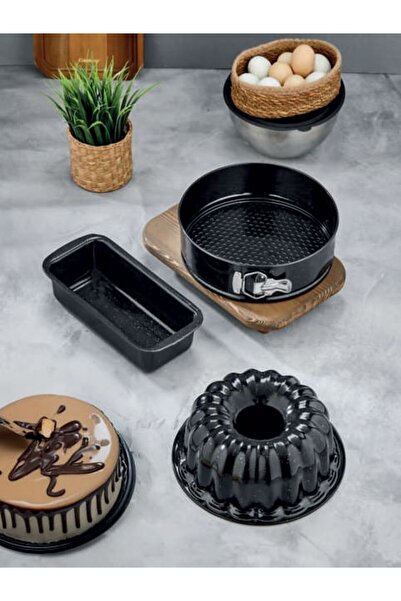 PoloChef Set of 3 Cake Molds